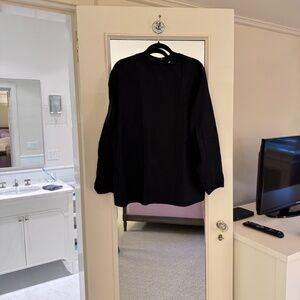 Black COS oversized top